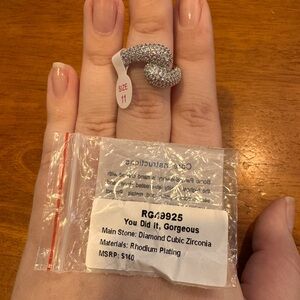 BP size 11 April Birthday Ring. You Did It, Gorgeous